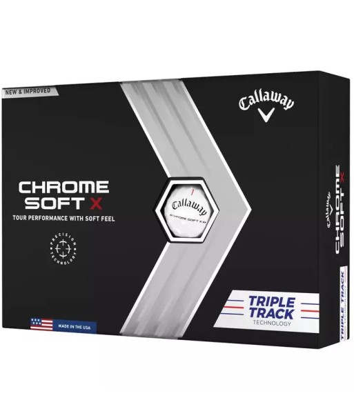 Callaway chrome soft X triple track Venez découvrir notre 