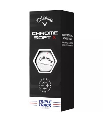 Callaway chrome soft X triple track Venez découvrir notre 