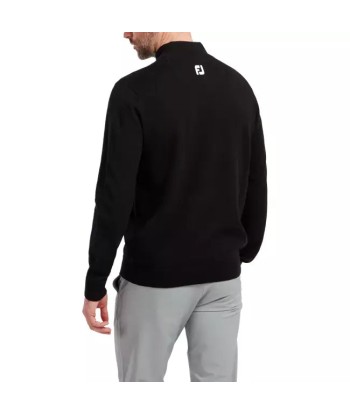 Footjoy 1/2 Zip Pull en laine Membrane noir Jusqu'à 80% De Réduction