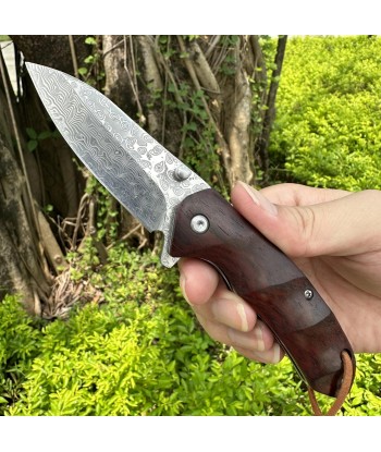 Couteau Bushcraft EDC Bois pas cher chine