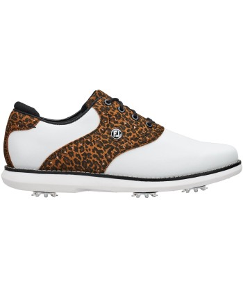 Footjoy Chaussure Tradition Blanc Imprimé Léopard pas cher 