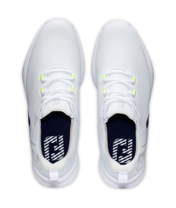 Footjoy Fuel Sport 2023 Blanc Bleu Citron hantent personnes