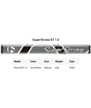 Taylormade Putter Spider GTX Small Slant Grey Amélioration de cerveau avec