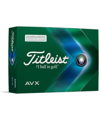 Titleist Balles AVX 2022 Alignment blanche (boite de 12) acheter en ligne