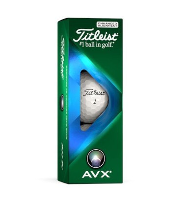 Titleist Balles AVX 2022 Alignment blanche (boite de 12) acheter en ligne