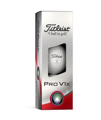 Titleist PRO V1X 2023 (boite de 12) en linge