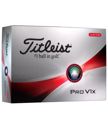 Titleist PRO V1X 2023 5/6/7/8 (boite de 12) hantent personnes