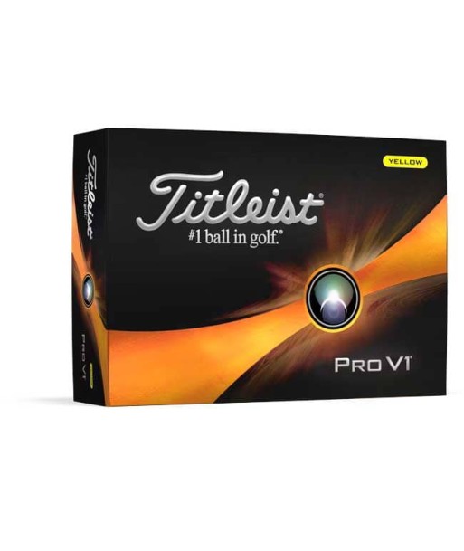 Titleist PRO V1 Jaune 2023 (boite de 12) 2 - 3 jours ouvrés.