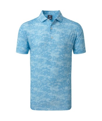 Footjoy Polo Cloud Camo True Blue soldes