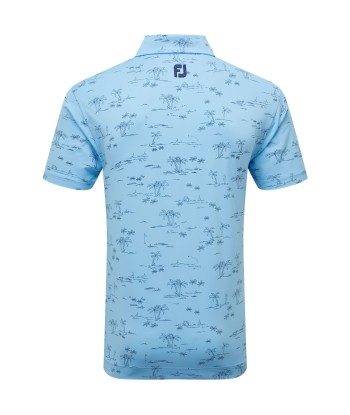 Footjoy Polo Tropic True Blue livraison gratuite