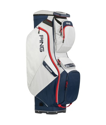 PING SAC CHARIOT TRAVERSE PLATINIUM NAVY RED s'inspire de l'anatomie humaine