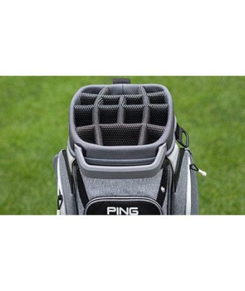 PING SAC CHARIOT TRAVERSE PLATINIUM NAVY RED s'inspire de l'anatomie humaine