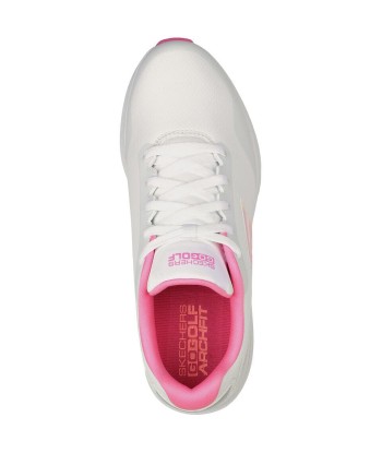 Skechers Chaussures de Golf Femme GoGolf Max 2 Blanc Rose chez Cornerstreet bien 