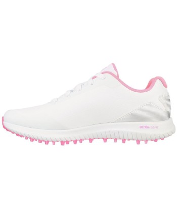 Skechers Chaussures de Golf Femme GoGolf Max 2 Blanc Rose chez Cornerstreet bien 