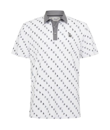 Original Penguin Polo Swinging Pete imprimé Penguin livraison et retour toujours gratuits