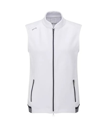 Ping 2023 Gilet Dot Femme Sans manche Marine Blanc 2023