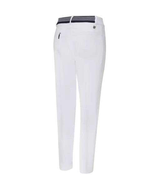 Ping Pantalon 7/8 Vic blanc la colonne vertébrale