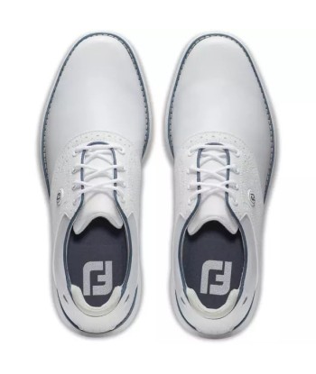 Footjoy Traditions spikeless LADY Blanche Bleu Gris pour bénéficier 