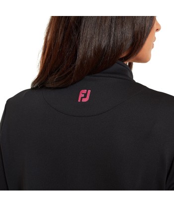 Footjoy Veste Full Zip unie 2023 noir Rose de technologie