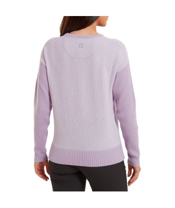 Footjoy pull-over avec col marin Pink online