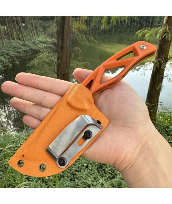 Couteau Bushcraft Orange Les magasins à Paris