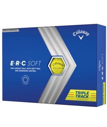 Callaway Balles ERC Soft 2023 Jaune (boite de 12) solde