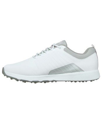 Skechers Chaussures de golf GoGolf Elite 4 Gris Blanc Amélioration de cerveau avec