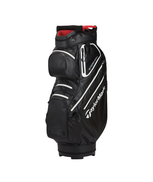 TaylorMade sac à chariot Storm dry Waterproof 2023 Black White Red Economisez 