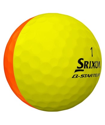 Srixon Q star Tour DIVIDE Jaune Orange du meilleur 