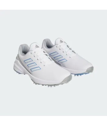 Adidas Chaussures de golf Femme ZG23 Blanche/Bleu Profitez des Offres !