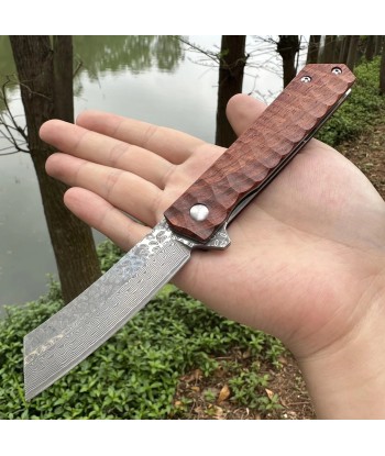 Couteau Bushcraft Damas DM033 Venez acheter