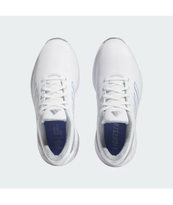 Adidas Chaussures de golf Femme ZG23 Blanche/Bleu Profitez des Offres !