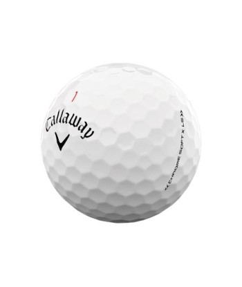 Callaway Balles Chrome Soft X LS (boite de 12) Par le système avancé 