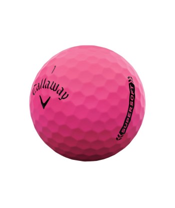 Callaway Balles Supersoft 2023 Pink (boite de 12) Les êtres humains sont 