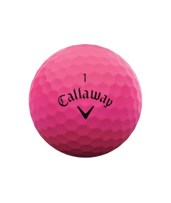 Callaway Balles Supersoft 2023 Pink (boite de 12) Les êtres humains sont 