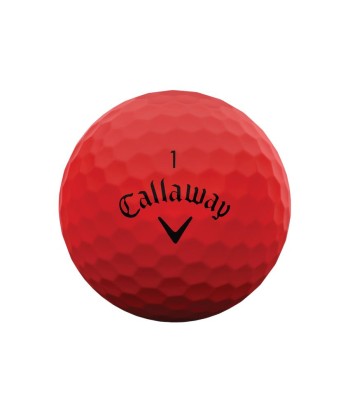 Callaway Balles Supersoft 2023 Rouge (boite de 12) livraison et retour toujours gratuits