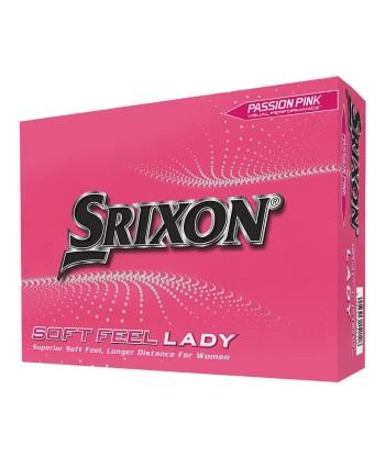 Srixon Balles soft feel Lady Passion PINK 2023 (boite de 12) à prix réduit toute l'année