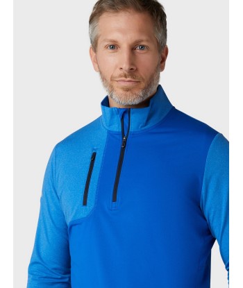 Callaway Pull 1/4  zip Déperlant Bleu vous aussi creer 