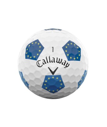 CALLAWAY BALLES CHROME SOFT TRUVIS EUROPE (boite de 12) du meilleur 