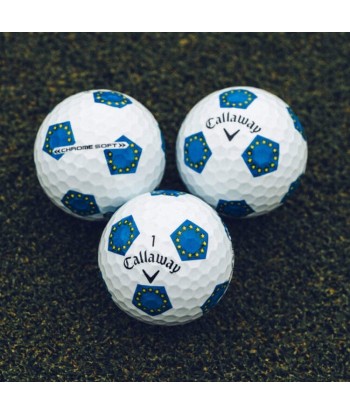 CALLAWAY BALLES CHROME SOFT TRUVIS EUROPE (boite de 12) du meilleur 