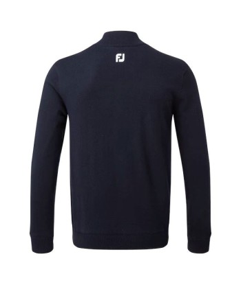 Footjoy 1/2 Zip Pull membrané en laine Navy Comparez plus de prix