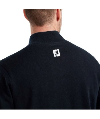 Footjoy 1/2 Zip Pull membrané en laine Navy Comparez plus de prix