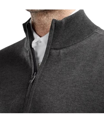 Footjoy 1/2 Zip Pull en laine Charcoal 50-70% off 