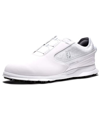 Footjoy Chaussure Superlite XP BOA White Silver la colonne vertébrale