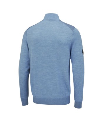 PING PULL MIDLAYER MERINO RANDLE STONE BLUE Profitez des Offres !